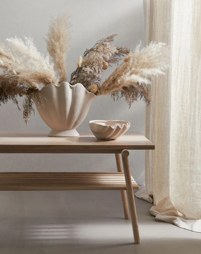 Shell-Shaped Vase